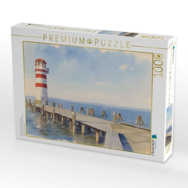 Produktbild: CALVENDO Puzzle Blick &uuml;ber den Neusiedler See | 1000 Teile Lege-Gr&ouml;&szlig;e 64x48cm Foto-Puzzle f&uuml;r gl&uuml;ckliche Stunden