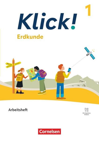 Produktbild: Klick! Band 1: 5./6. Schuljahr - Erdkunde - Fachhefte f&uuml;r alle Bundesl&auml;nder - Ausgabe ab 2024 - Arbeitsheft mit digitalen Medien