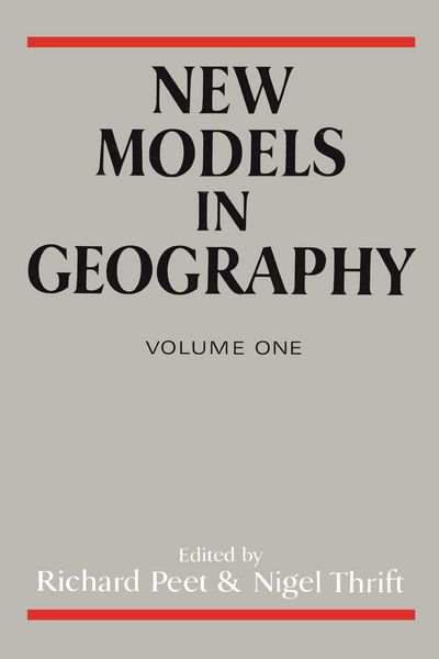 Produktbild: New Models In Geography