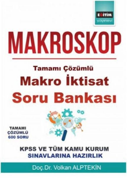 Produktbild: Makroskop - Tamami C&ouml;z&uuml;ml&uuml; Makro Iktisat Soru Bankasi
