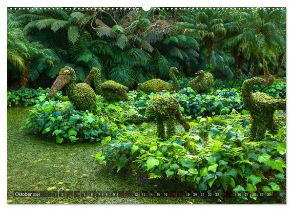 Produktbild: Terra Nostra Garten - ein botanisches Juwel auf den Azoren (Wandkalender 2026 DIN A2 quer), CALVENDO Monatskalender