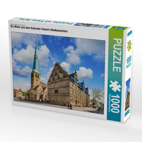 Produktbild: CALVENDO Puzzle Ein Motiv aus dem Kalender Hameln Stadtansichten | 1000 Teile Lege-Gr&ouml;&szlig;e 64x48cm Foto-Puzzle f&uuml;r gl&uuml;ckliche Stunden