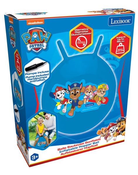 Produktbild: Paw Patrol Aufblasbarer H&uuml;pfballl Rosa 45cm