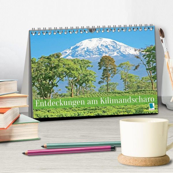 Produktbild: Entdeckungen am Kilimandscharo (Tischkalender 2027 DIN A5 quer), CALVENDO Monatskalender
