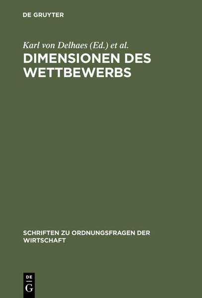 Produktbild: Dimensionen des Wettbewerbs