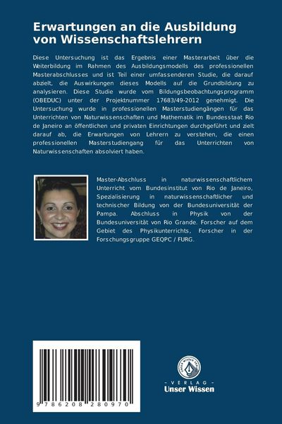 Produktbild: Erwartungen an die Ausbildung von Wissenschaftslehrern