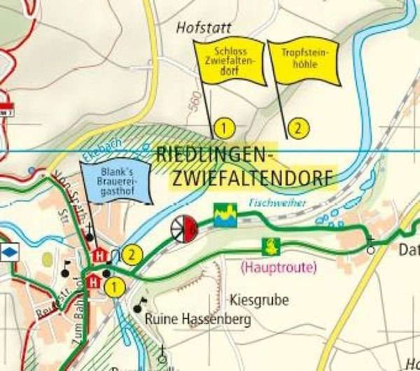 Produktbild: Gro&szlig;es Lautertal, M&uuml;nsingen - Gomadingen - Zwiefalten - Hayingen 1:35 000