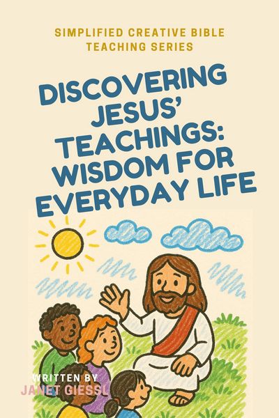 Produktbild: Discovering Jesus' Teachings: Wisdom for Everyday Life (Simplified Creative Bible Teaching Series)