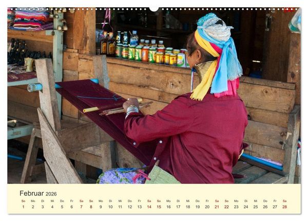 Produktbild: Leben in Myanmar (hochwertiger Premium Wandkalender 2026 DIN A2 quer), Kunstdruck in Hochglanz