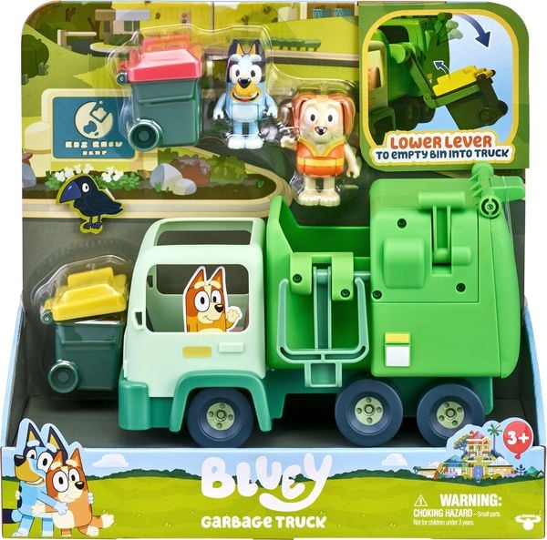 Produktbild: mooseToys BLUEY M&uuml;llwagen