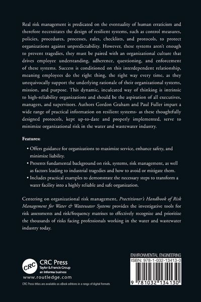 Produktbild: Practitioner's Handbook of Risk Management for Water & Wastewater Systems