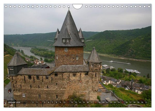 Produktbild: Deutsche Burgen (Wandkalender 2026 DIN A4 quer), CALVENDO Monatskalender