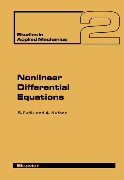 Produktbild: Nonlinear Differential Equations