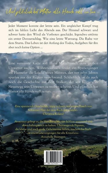 Produktbild: Hans Matter und der Tote an der Sense