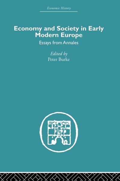 Produktbild: Economy and Society in Early Modern Europe