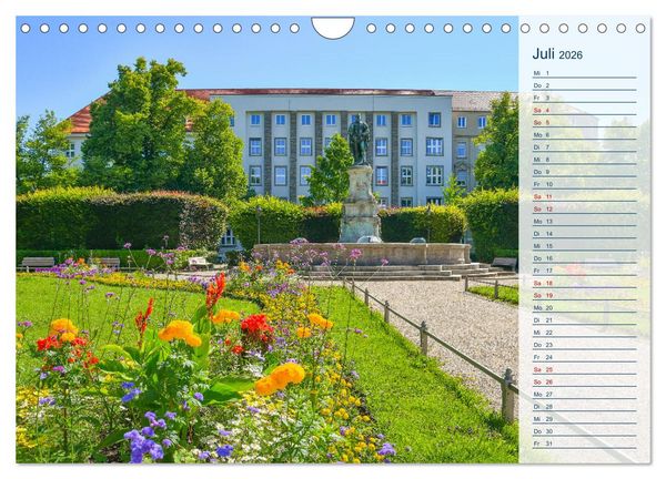 Produktbild: Romantisches Augsburg (Wandkalender 2026 DIN A4 quer), CALVENDO Monatskalender