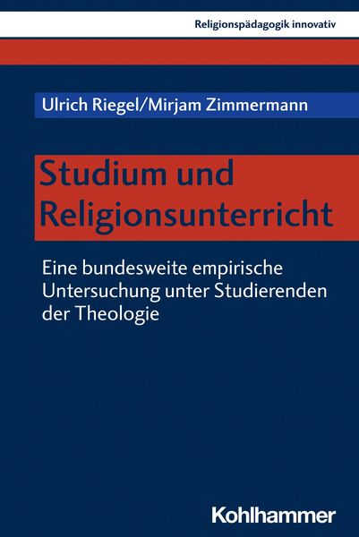 Produktbild: Studium und Religionsunterricht