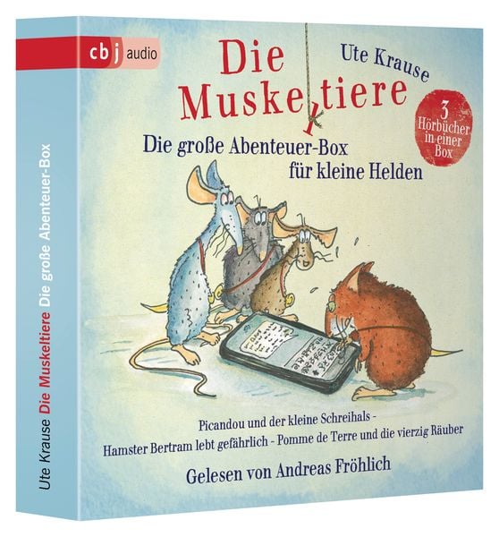 Produktbild: Die Muskeltiere - Die gro&szlig;e Abenteuer-Box f&uuml;r kleine Helden