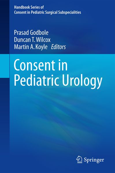 Produktbild: Consent in Pediatric Urology