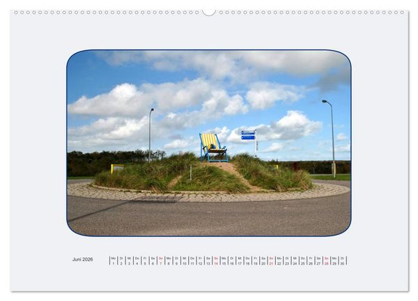 Produktbild: Ouddorp Spezial / Bilder von einer holl&auml;ndischen Nordseeinsel (hochwertiger Premium Wandkalender 2026 DIN A2 quer), Kunstdruck in Hochglanz