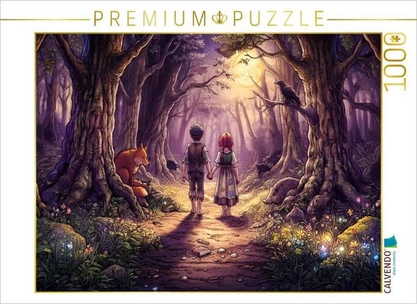 CALVENDO Puzzle Dunkle Gestalten in finsterer Nacht | 1000 Teile Lege-Größe 64 × 48 cm Foto-Puzzle für glückliche Stunden