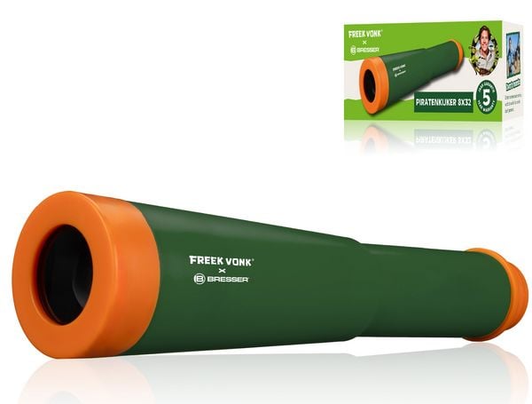 Produktbild: Bresser 12612 - FREEK VONK x BRESSER Kinder-Fernrohr 8x32