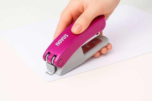 Produktbild: novus Locher und Heftger&auml;t pink