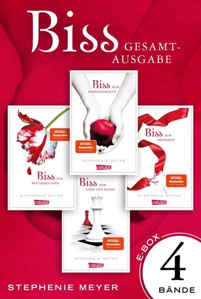 Produktbild: Biss: Band 1-4 der Twilight Saga in einem Bundle!