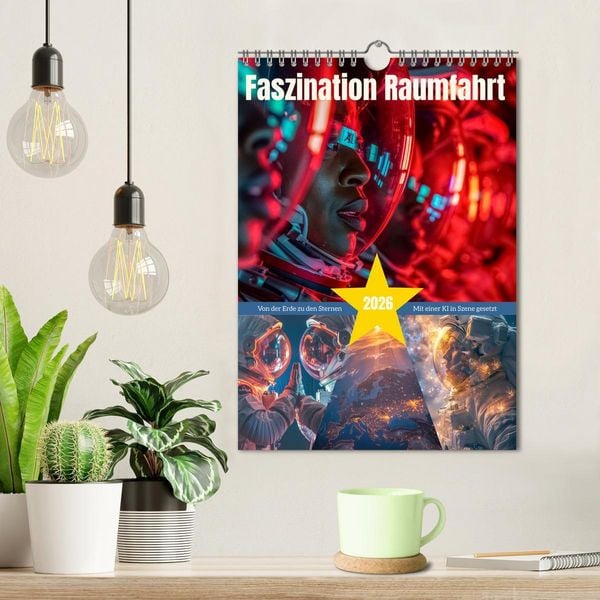 Produktbild: Faszination Raumfahrt (Wandkalender 2026 DIN A4 hoch), CALVENDO Monatskalender