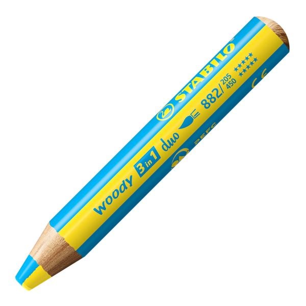 Produktbild: STABILO Aquarellbuntstift woody 3 in 1 duo