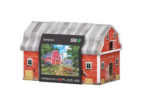 Produktbild: Hofscheune Puzzledose 550 Teile