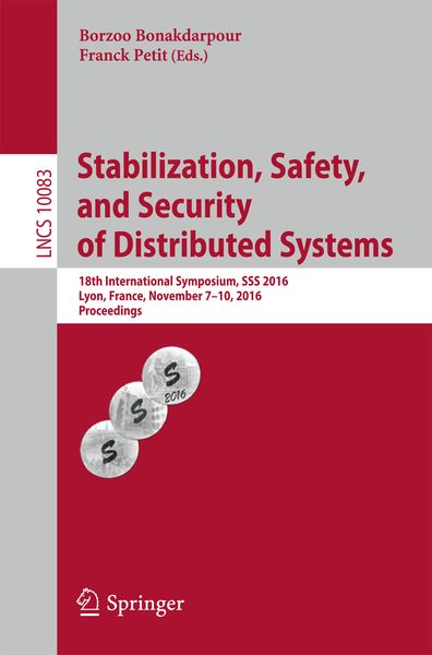 Produktbild: Stabilization, Safety, and Security of Distributed Systems