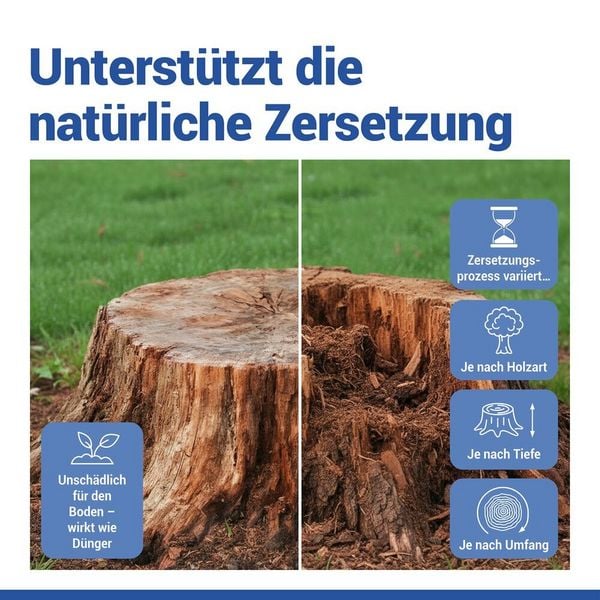 Produktbild: Wurzel-weg 1500 g, Wurzelentferner, beschleunigt Zersetzungsprozess