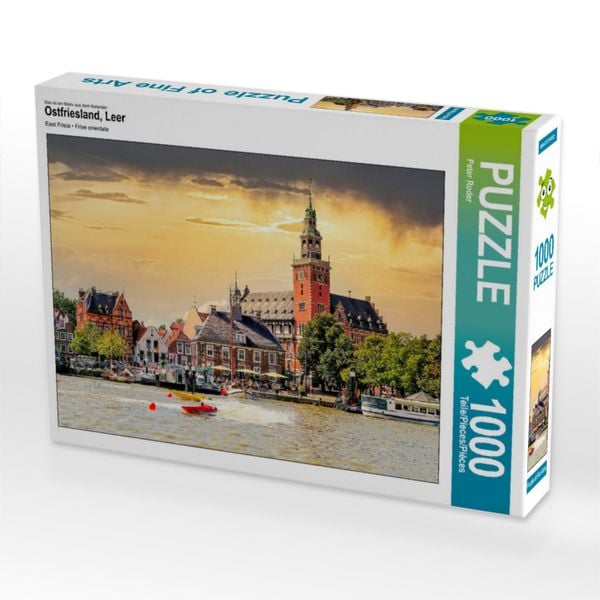 Produktbild: CALVENDO Puzzle Ostfriesland, Leer 1000 Teile Lege-Gr&ouml;&szlig;e 640 x 480 cm Foto-Puzzle Bild von Peter Roder