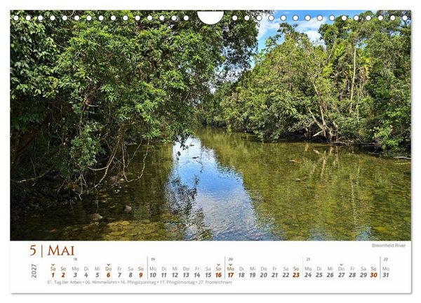 Produktbild: Australien - Cairns-Brisbane (Wandkalender 2027 DIN A4 quer), CALVENDO Monatskalender