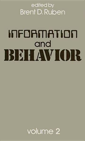Produktbild: Ruben, B: Information and Behavior