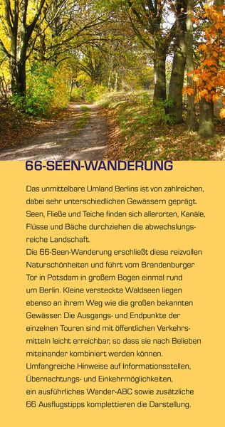 TRESCHER Reiseführer 66-Seen-Wanderung