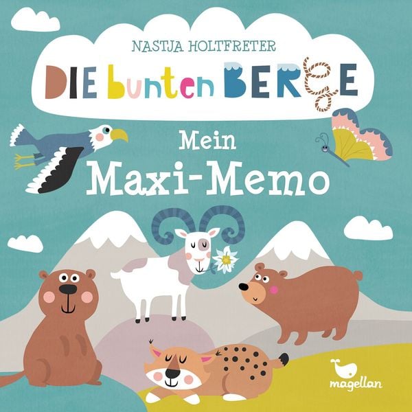 Produktbild: Die bunten Berge - Mein Maxi-Memo