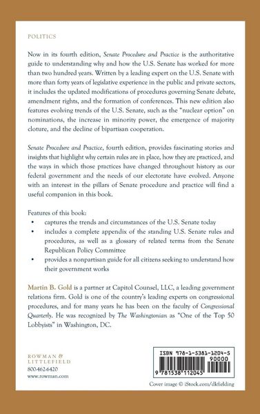 Produktbild: Senate Procedure and Practice