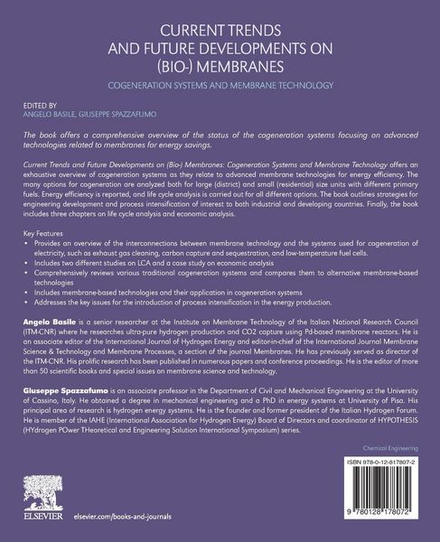 Produktbild: Current Trends and Future Developments on (Bio-) Membranes