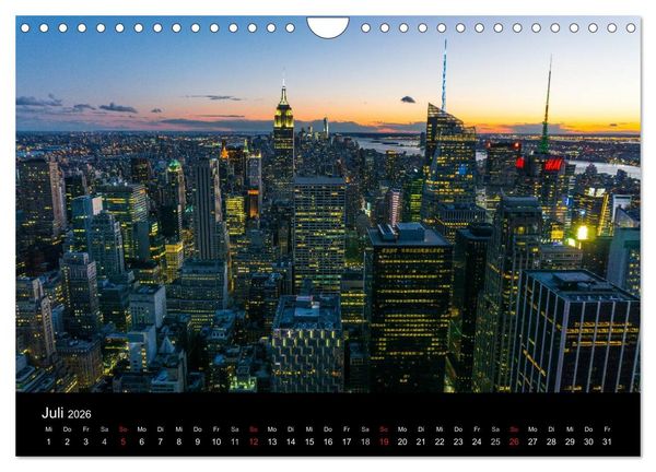 Produktbild: Herbst in New York (Wandkalender 2026 DIN A4 quer), CALVENDO Monatskalender
