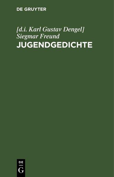 Produktbild: Jugendgedichte