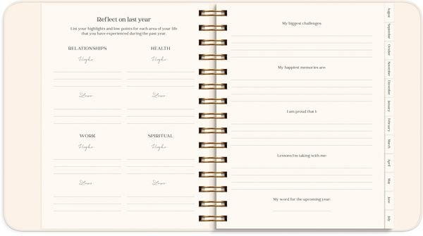 Produktbild: Life Planner Pastel flowers 26/27