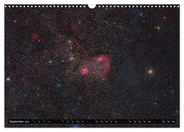 Produktbild: Deepsky Wide (Wandkalender 2026 DIN A3 quer), CALVENDO Monatskalender