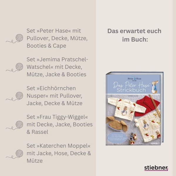 Produktbild: Das Peter Hase Strickbuch