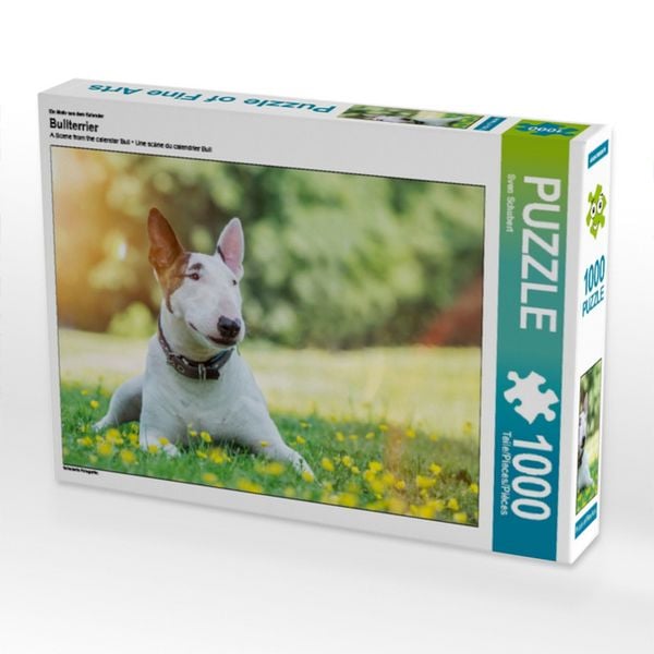 Produktbild: Ein Motiv aus dem Kalender Bullterrier (Puzzle)