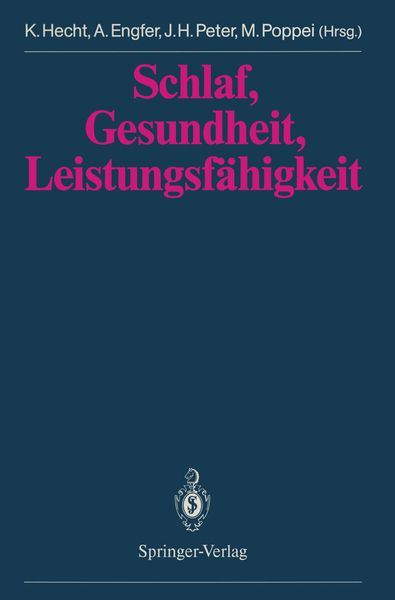 Schlaf, Gesundheit, Leistungsfähigkeit