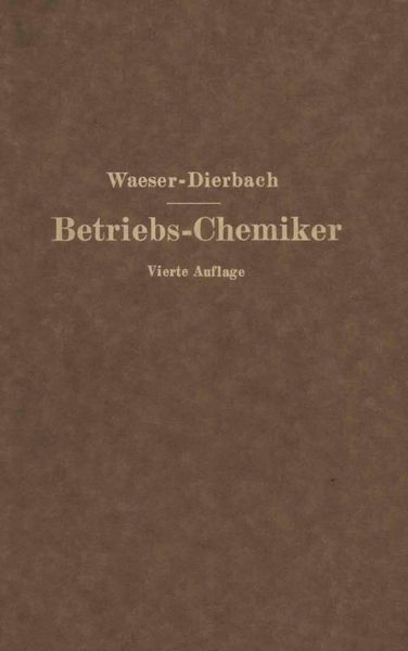 Produktbild: Der Betriebs-Chemiker