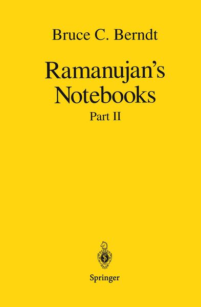 Produktbild: Ramanujan&rsquo;s Notebooks