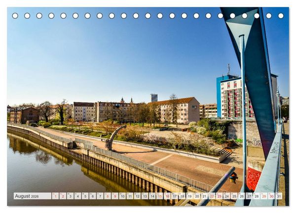 Produktbild: Frankfurt Oder Impressionen (Tischkalender 2026 DIN A5 quer), CALVENDO Monatskalender